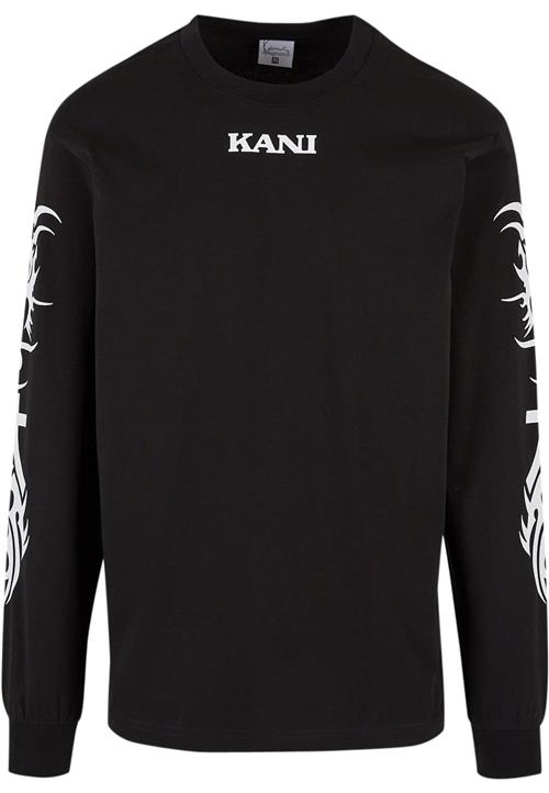 Karl Kani Bluser & t-shirts 'Small Retro Tribal'  sort / hvid