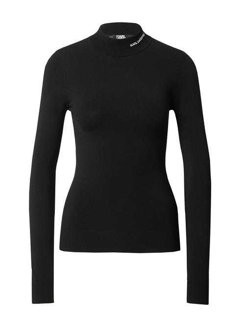 Se Karl Lagerfeld Pullover 'CLASSIC'  sort / hvid ved About You