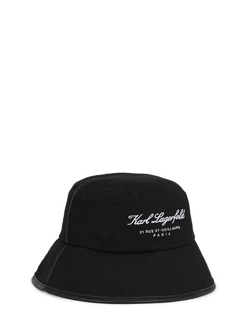 Karl Lagerfeld Hat 'Hotel'  sort / hvid