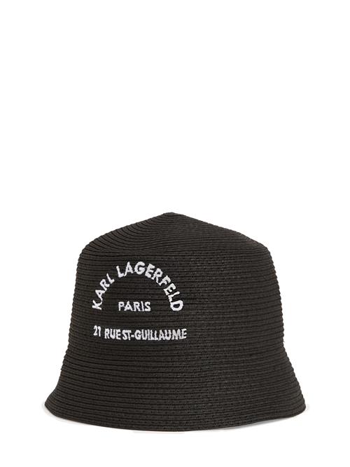 Karl Lagerfeld Hat 'Rue St-Guillaume'  sort / hvid