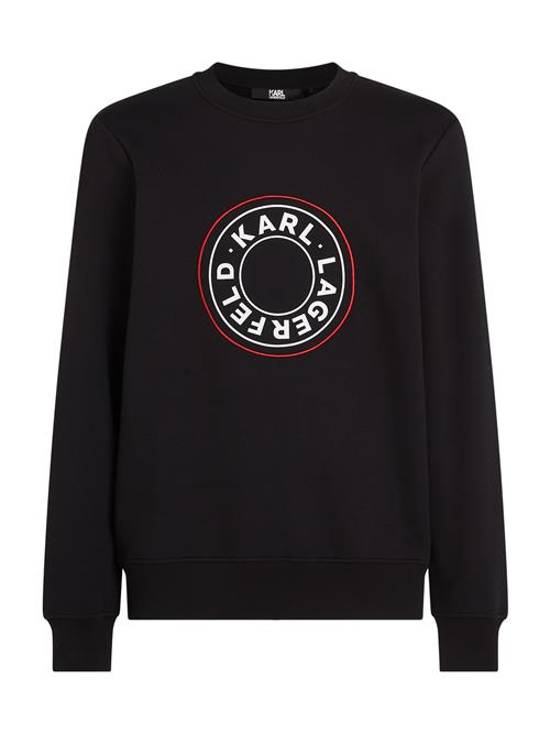 Karl Lagerfeld Sweatshirt  rød / sort / hvid