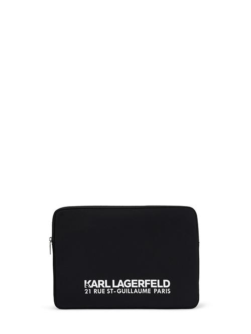 Se Karl Lagerfeld Laptoptaske  sort / hvid ved About You