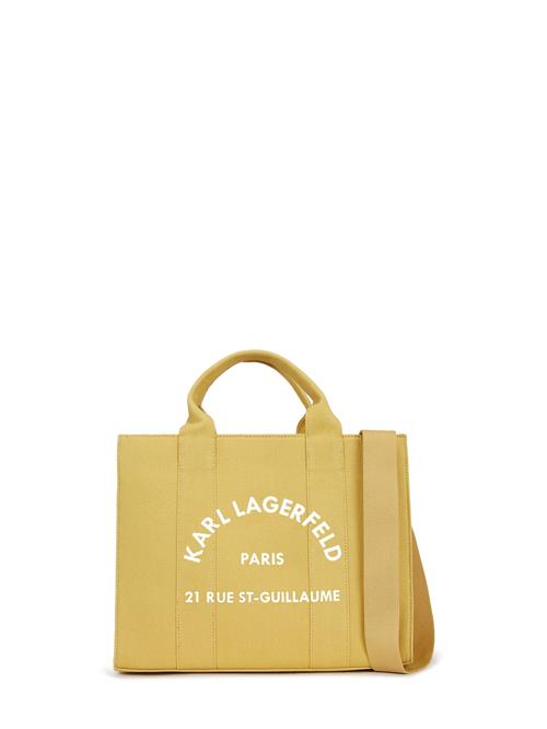 Karl Lagerfeld Shopper  gul / hvid