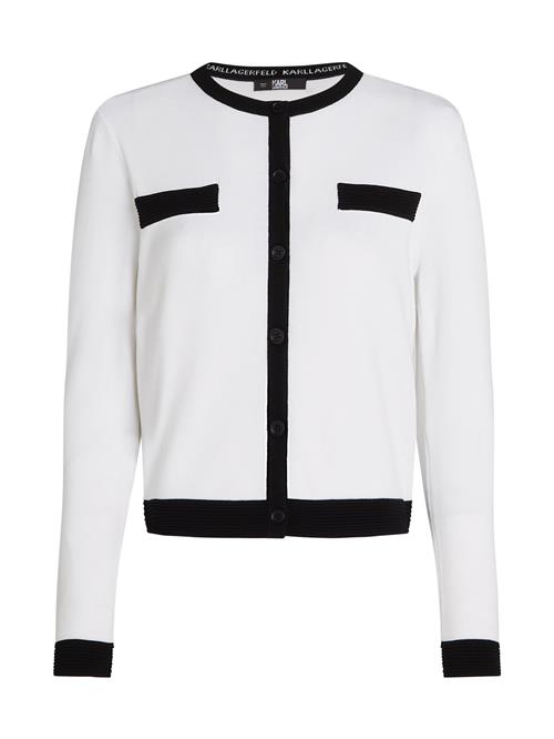 Karl Lagerfeld Cardigan  sort / hvid