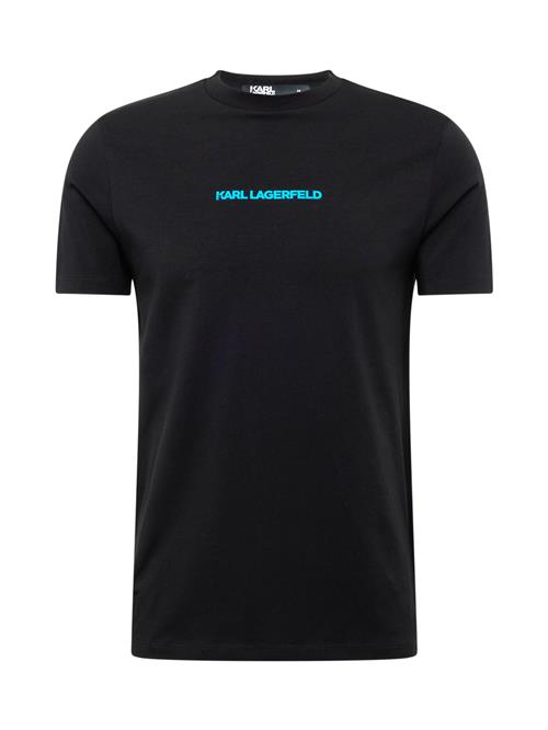 Se Karl Lagerfeld Bluser & t-shirts  aqua / sort ved About You