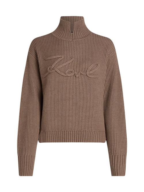 Karl Lagerfeld Pullover 'Soutache '  beige