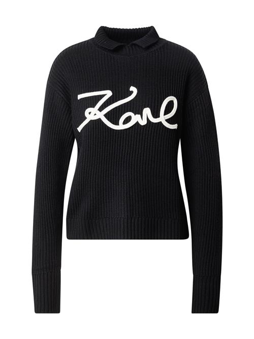 Karl Lagerfeld Pullover  sort / hvid