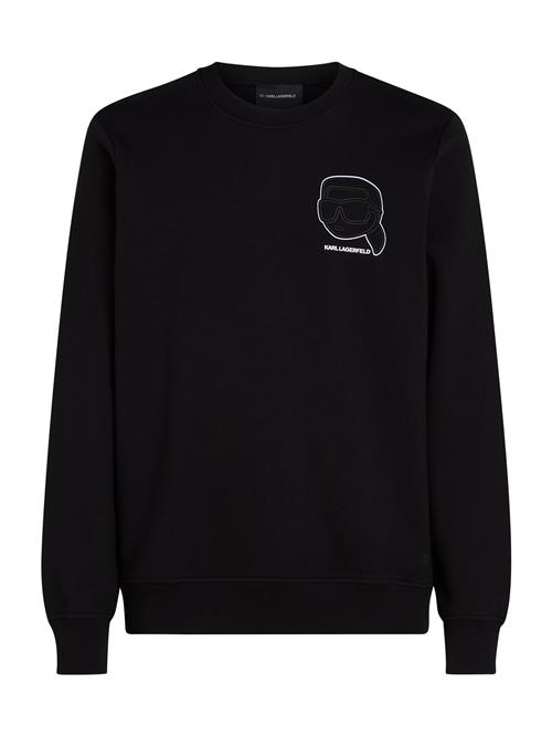 Karl Lagerfeld Sweatshirt ' IKONIK'  sort