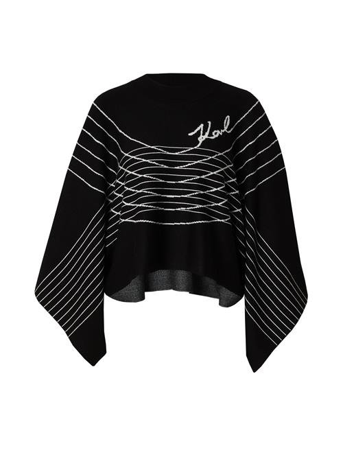 Karl Lagerfeld Pullover  sort / hvid