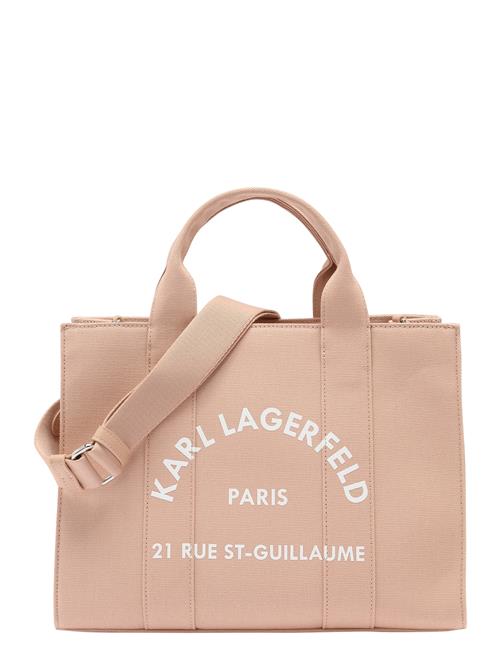 Karl Lagerfeld Shopper 'RUE ST-GUILLAUME'  pudder / hvid