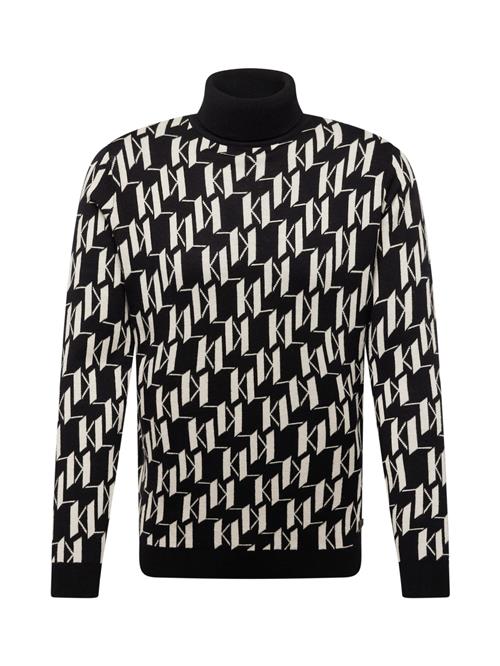 Se Karl Lagerfeld Pullover  sort / hvid ved About You