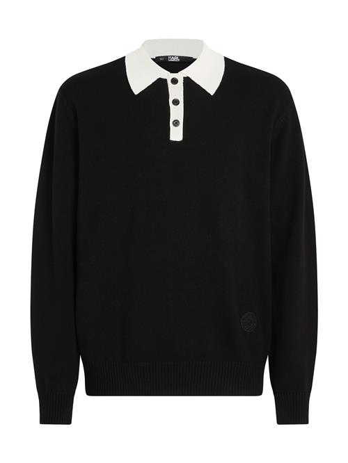 Se Karl Lagerfeld Pullover  sort / hvid ved About You