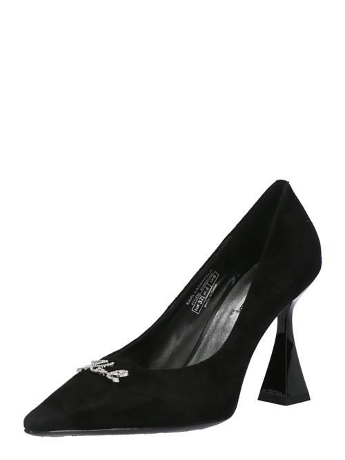 Se Karl Lagerfeld Pumps  sort / sølv / transparent ved About You