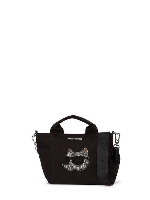 Karl Lagerfeld Shopper ' IKONIK'  sort / hvid