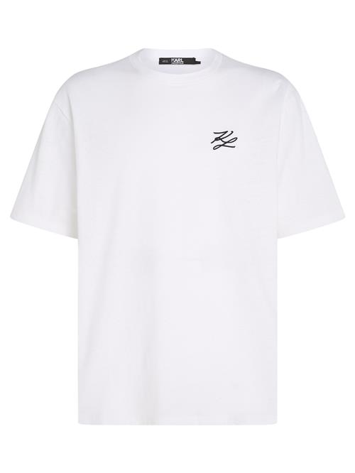 Karl Lagerfeld Bluser & t-shirts 'Autograph'  sort / hvid