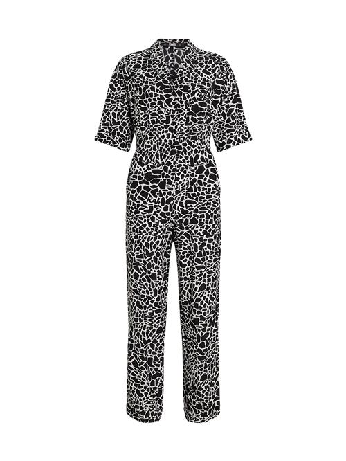 Se Karl Lagerfeld Jumpsuit  sort / offwhite ved About You