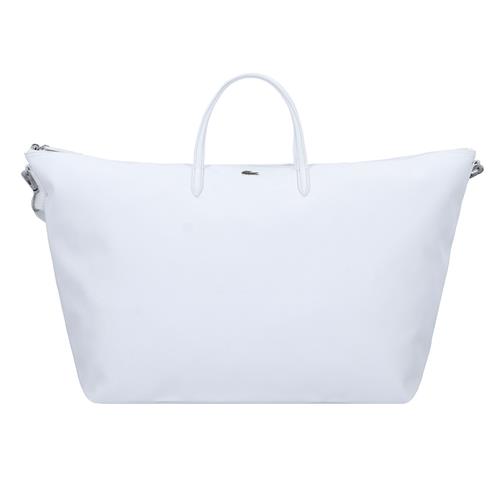 LACOSTE Shopper  grøn / hvid