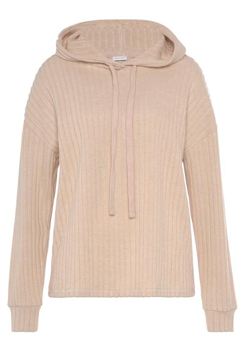 Se LASCANA Sweatshirt  lysebeige ved About You