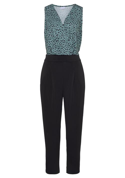 LASCANA Jumpsuit  grøn / sort