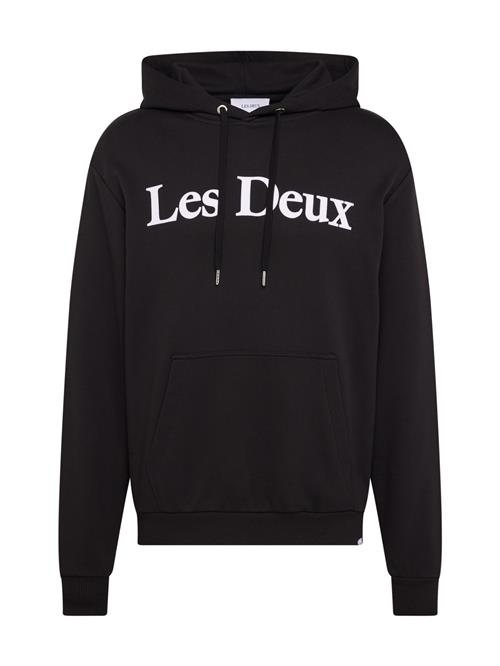 Les Deux Sweatshirt 'Charles'  sort / hvid