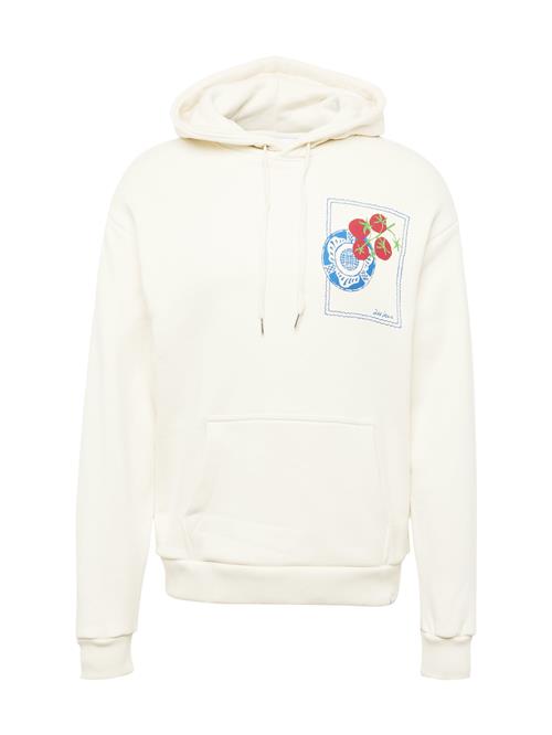 Se Les Deux Sweatshirt 'Dorian'  creme / blå / grøn / rød ved About You