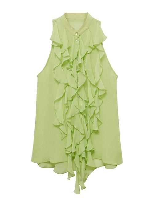 MANGO Bluse 'Camelia'  lime