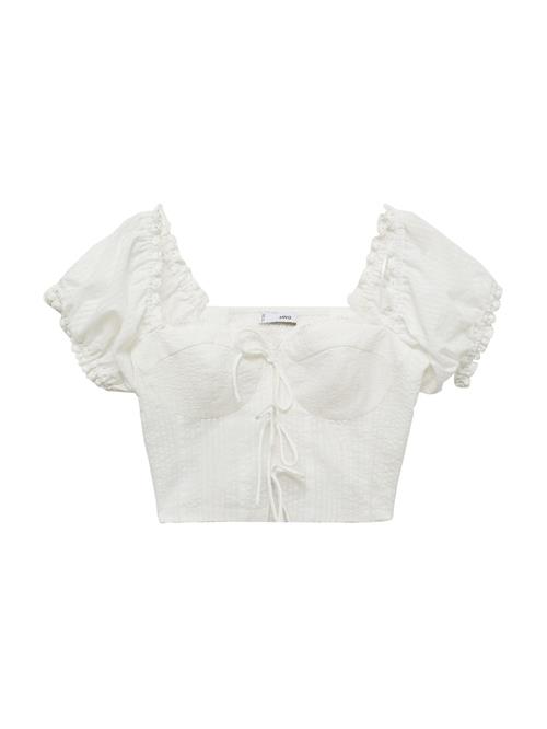 MANGO Bluse 'Lili'  offwhite