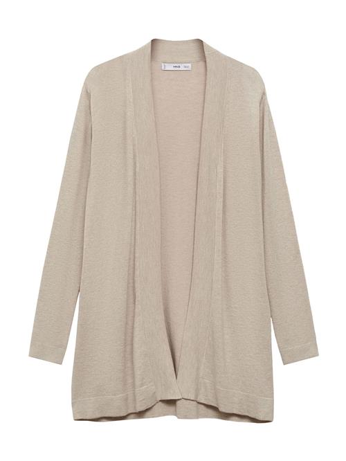 MANGO Cardigan 'ALMA'  beige-meleret