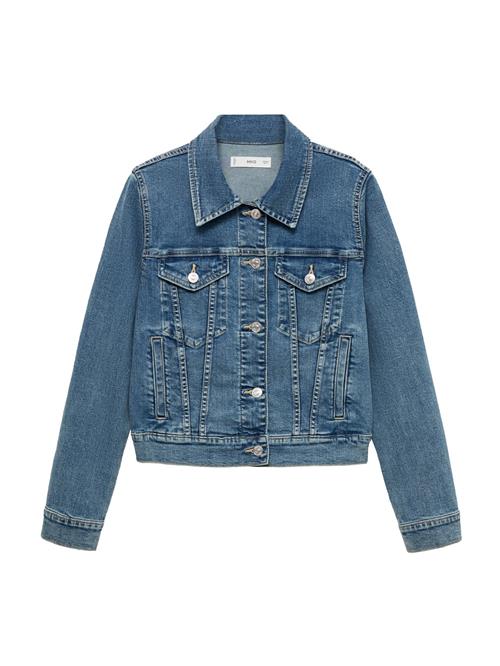 MANGO Overgangsjakke 'VICKY'  blue denim