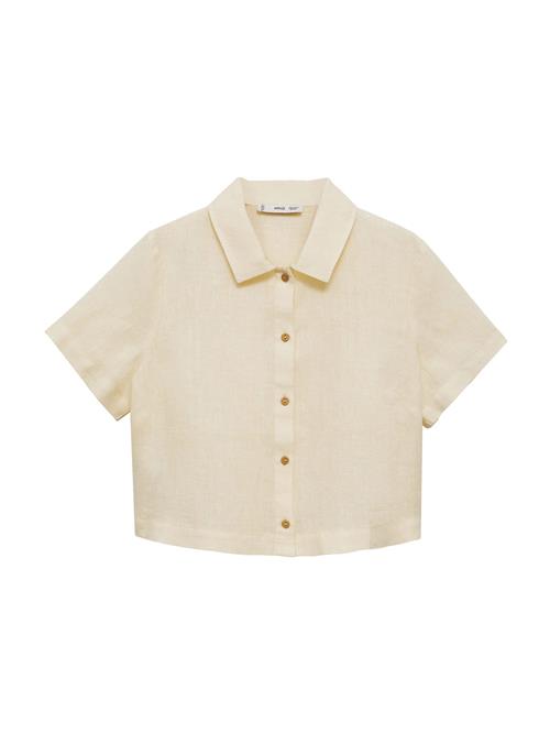 MANGO Bluse 'TAMARIU'  beige