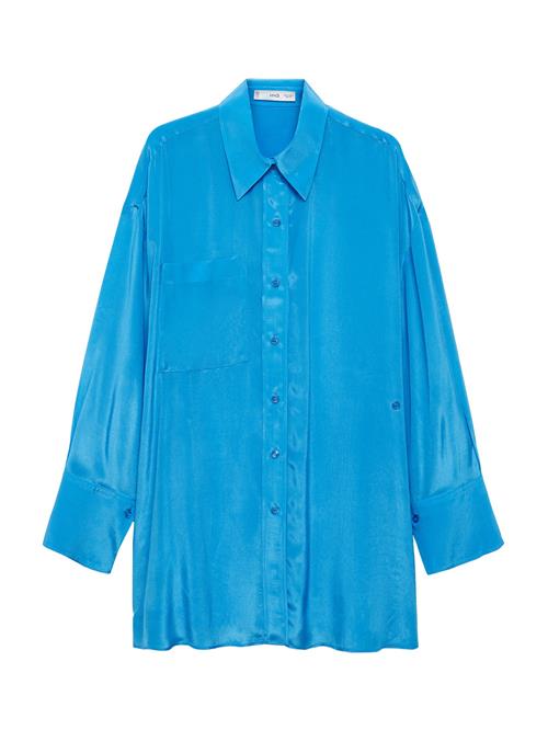 MANGO Bluse 'Ramona'  azur