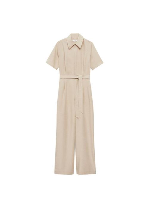 Se MANGO Jumpsuit 'Delia'  beige ved About You