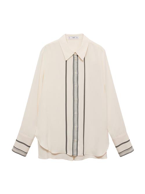 MANGO Bluse 'Blash'  sort / offwhite