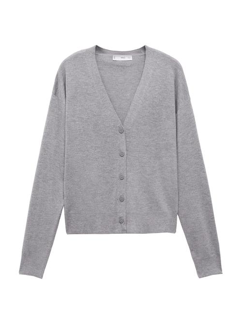 Se MANGO Cardigan 'LUCCA'  grå-meleret ved About You