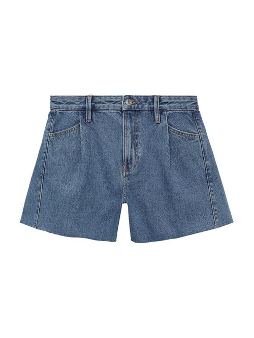 MANGO Jeans med lægfolder 'Ibiza'  blue denim