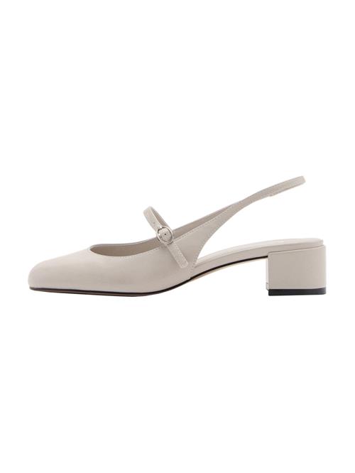 Se MANGO Slingpumps 'ADELA'  ecru ved About You