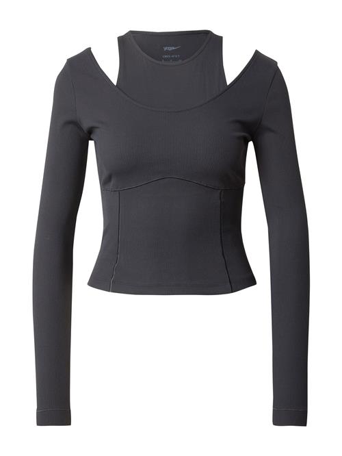 NIKE Funktionsbluse 'Luxe'  grå / sort