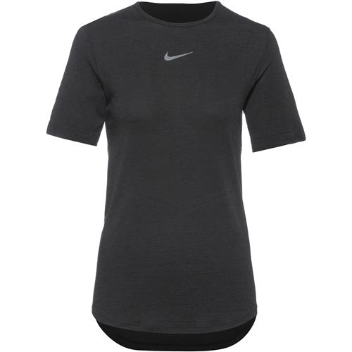 NIKE Funktionsbluse 'SWIFT'  sort / hvid