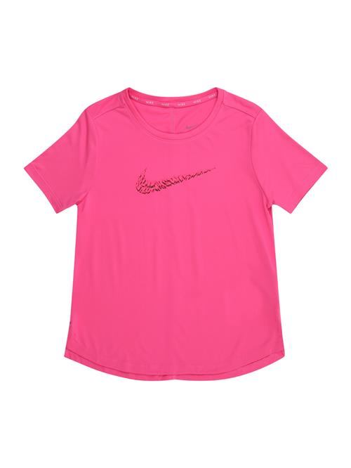 Se NIKE Funktionsskjorte 'ONE'  mørkebrun / pink ved About You