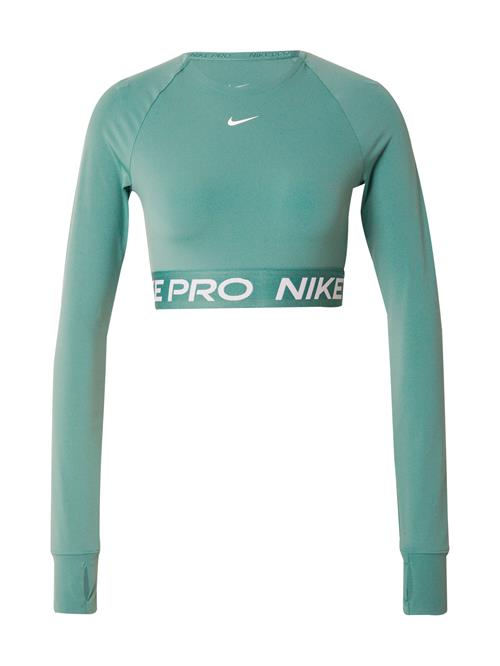 Se NIKE Funktionsbluse 'PRO'  grøn / hvid ved About You