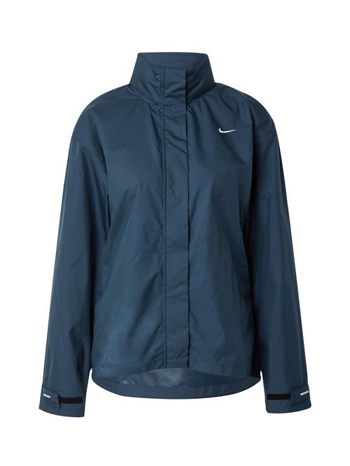 NIKE Sportsjakke 'FAST'  navy / sølvgrå