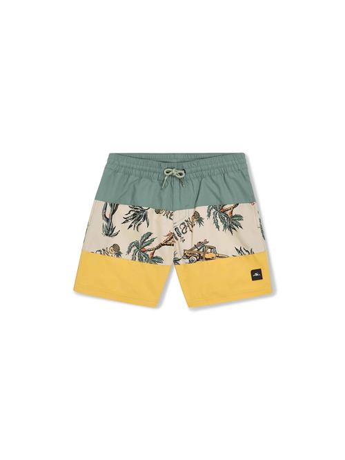 O'NEILL Badeshorts 'Mix & Match Cali Block 13'  beige / gul / grøn