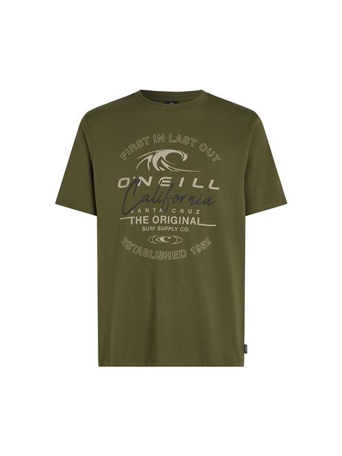 O'NEILL Bluser & t-shirts  grå / grøn