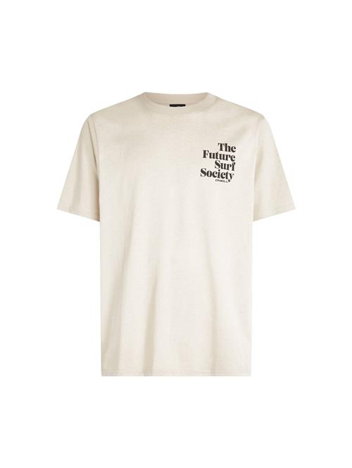 O'NEILL Bluser & t-shirts 'The Future Surf Society'  beige / sort