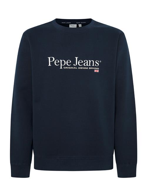 Pepe Jeans Sweatshirt 'SEAN'  natblå / rød / hvid