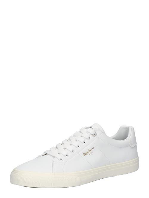 Se Pepe Jeans Sneaker low 'KENTON RISE'  guld / hvid ved About You