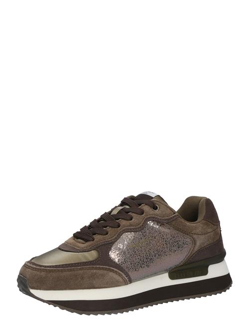 Se Pepe Jeans Sneaker low 'Rusper Stars'  brun / mørkebrun / bronze ved About You