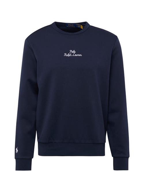 Se Polo Ralph Lauren Sweatshirt  mørkeblå / hvid ved About You