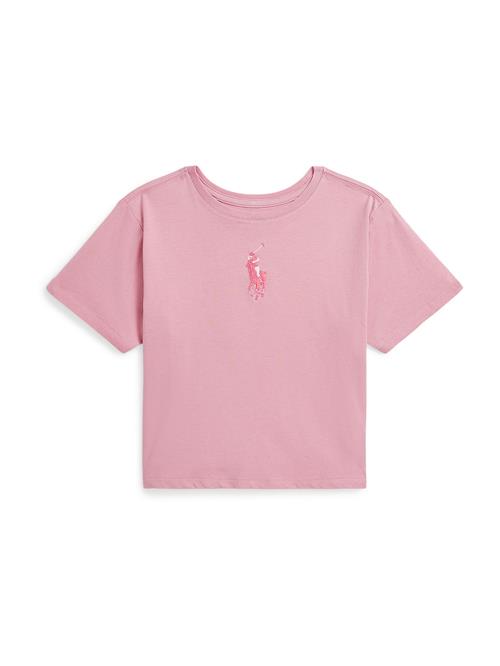 Se Polo Ralph Lauren Bluser & t-shirts  pink / lyserød / hvid ved About You