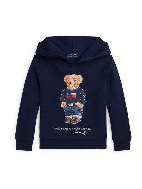 Se Polo Ralph Lauren Sweatshirt  mørkeblå / lysebrun / rød / hvid ved About You